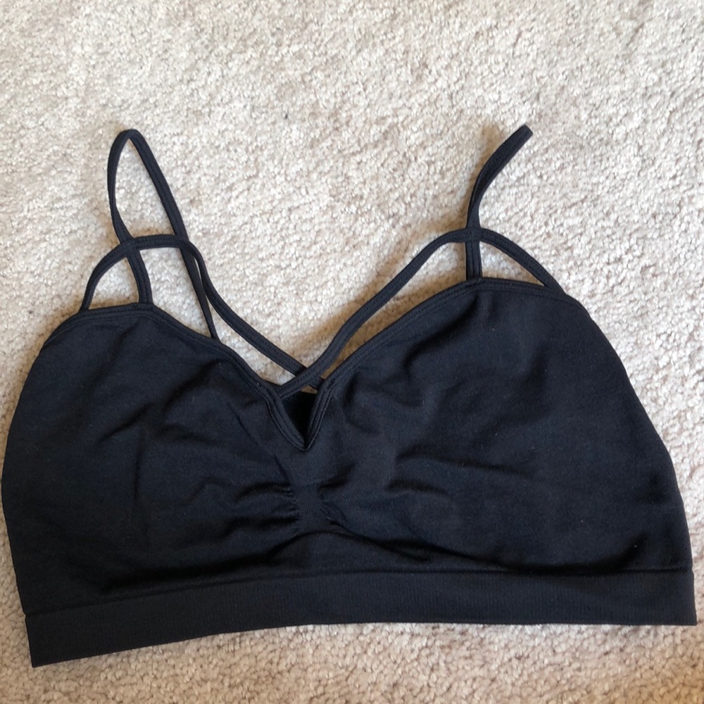 Black bra